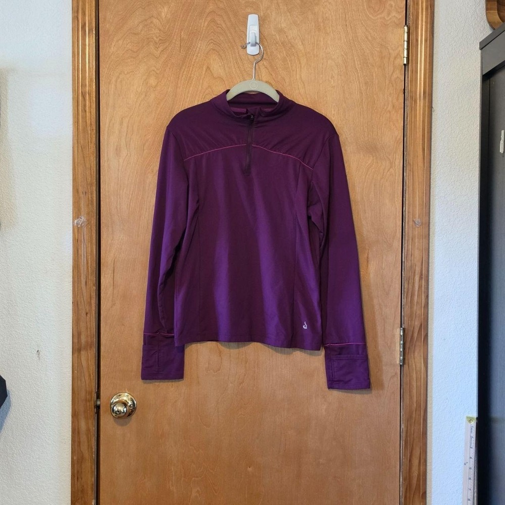 VTG ISISforwWomen Outdoor Technical Stretch 1/4 Zip Active Pullover Top